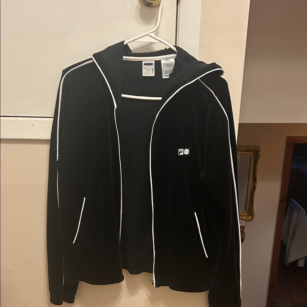 Fila Black and White Women's Jacket